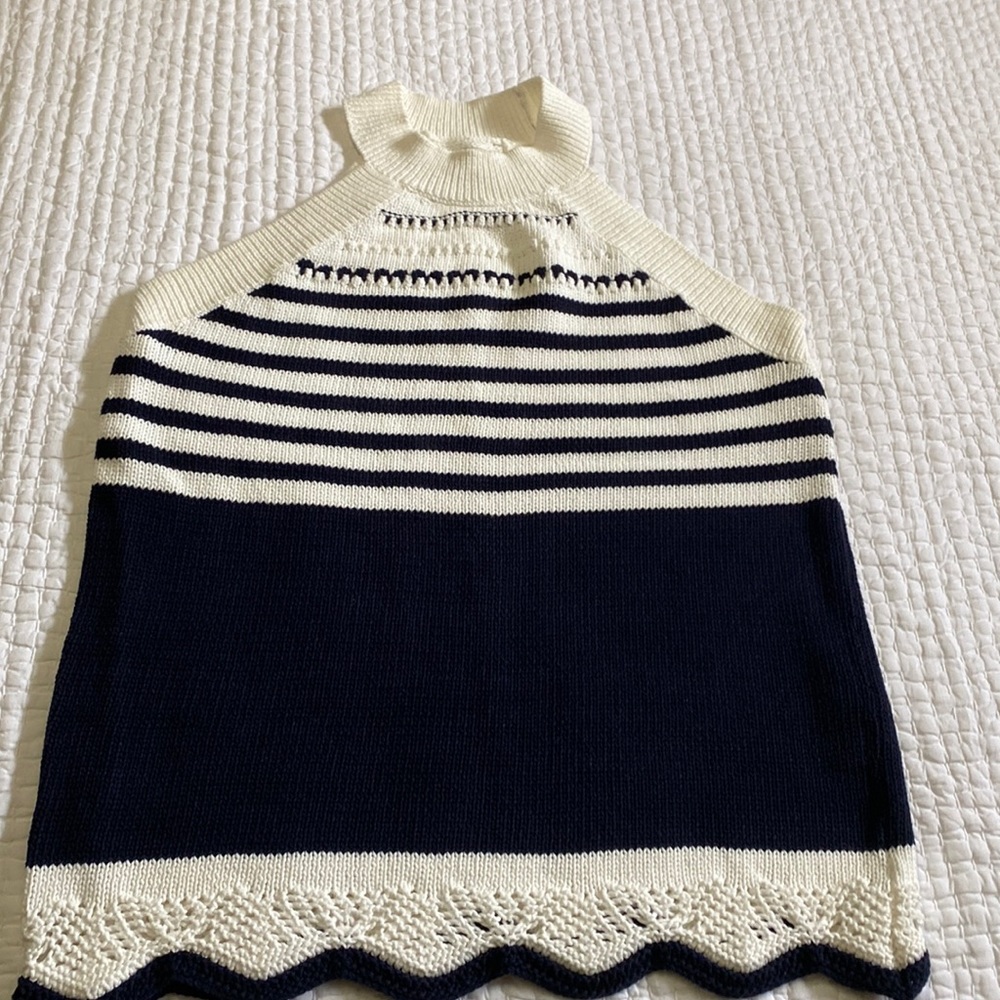 Loft crochet tank top